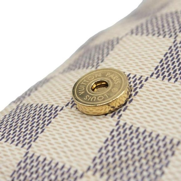 Sperone Bb White Damier Azur Canvas Backpack - Picture 11 of 11